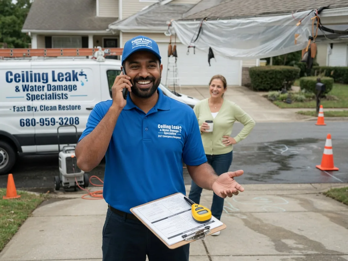 Ceiling Leak Cleanup Francis Creek, WI FAQs